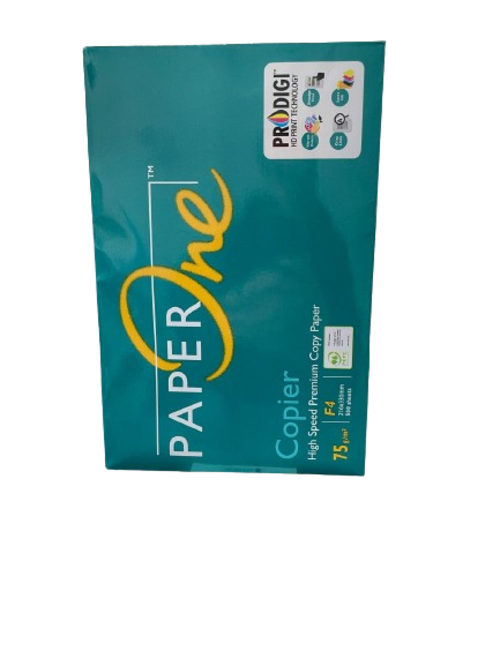 Pack 5 Resmas Papel Oficio 500 Hojas 75gr Paper One La Marca-0
