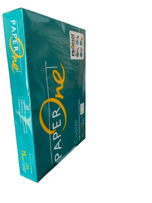 Pack 5 Resmas Papel Oficio 500 Hojas 75gr Paper One La Marca-2