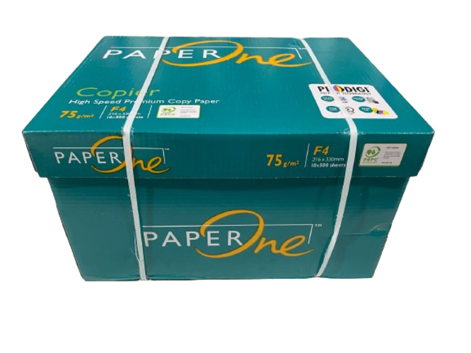 Pack 5 Resmas Papel Oficio 500 Hojas 75gr Paper One La Marca-4