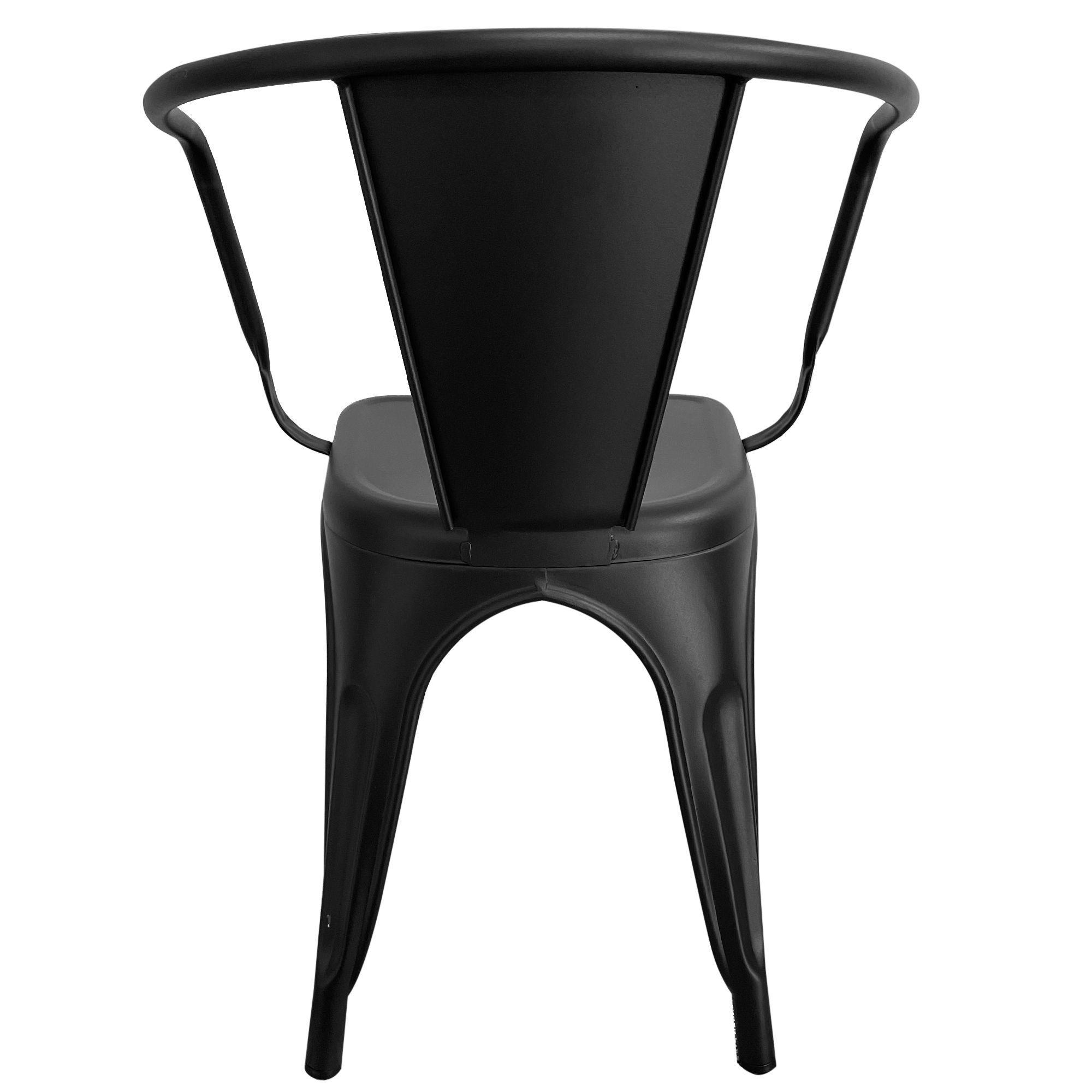 Sillon Tolix Negro Matte X2-6