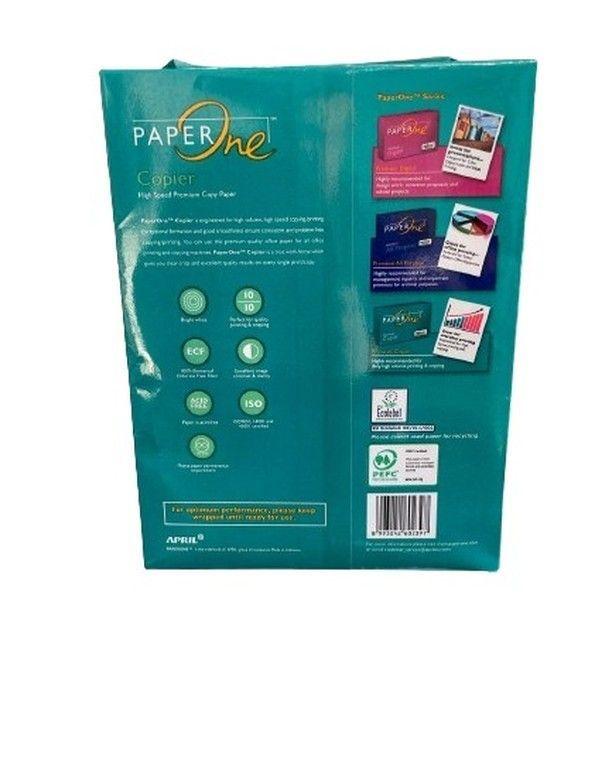 Pack De 5 Resmas Carta 500 Hojas 75gr Paper One La Marca-2