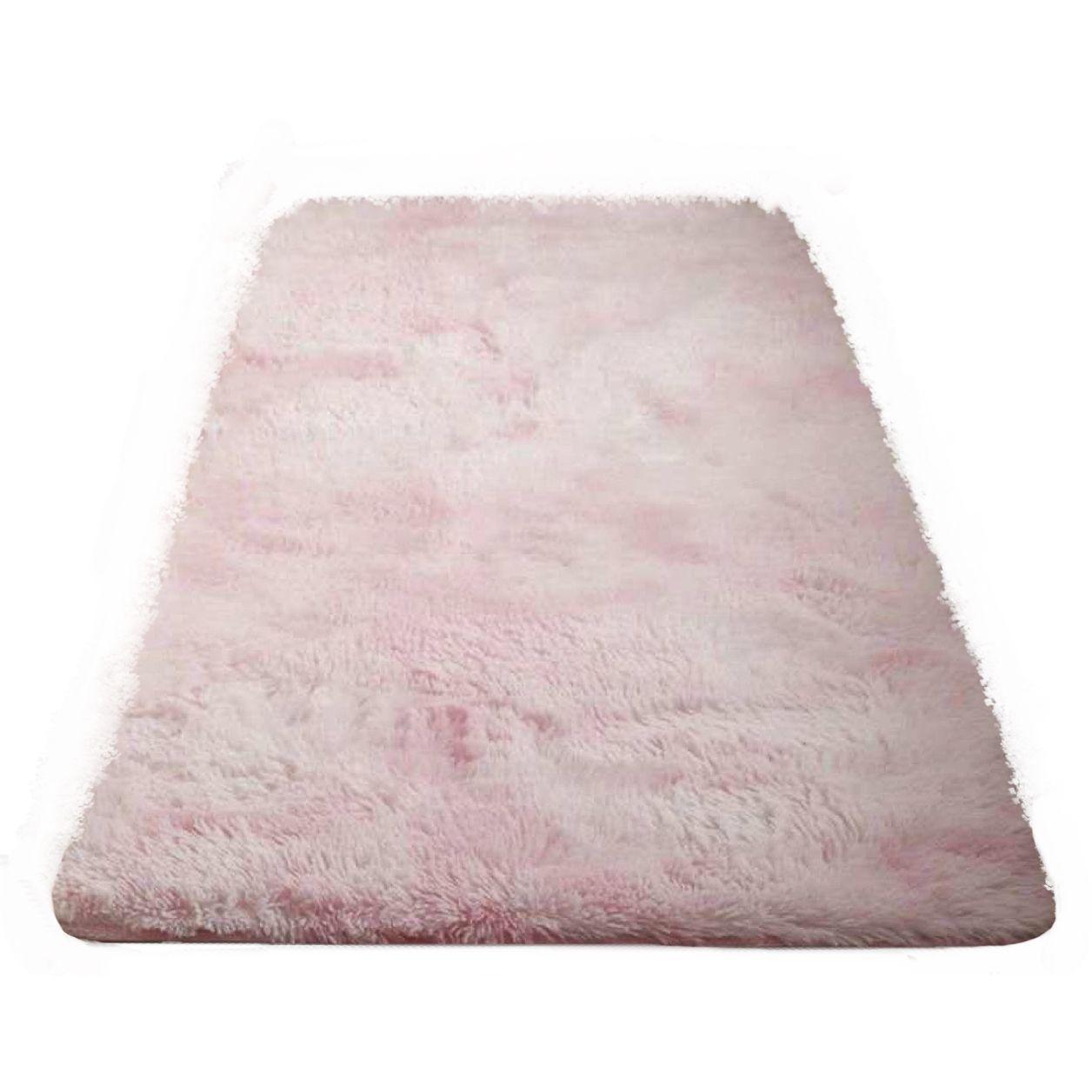 Alfombra Peluda Bajada De Cama X2 Medida 1,20x0,60-0