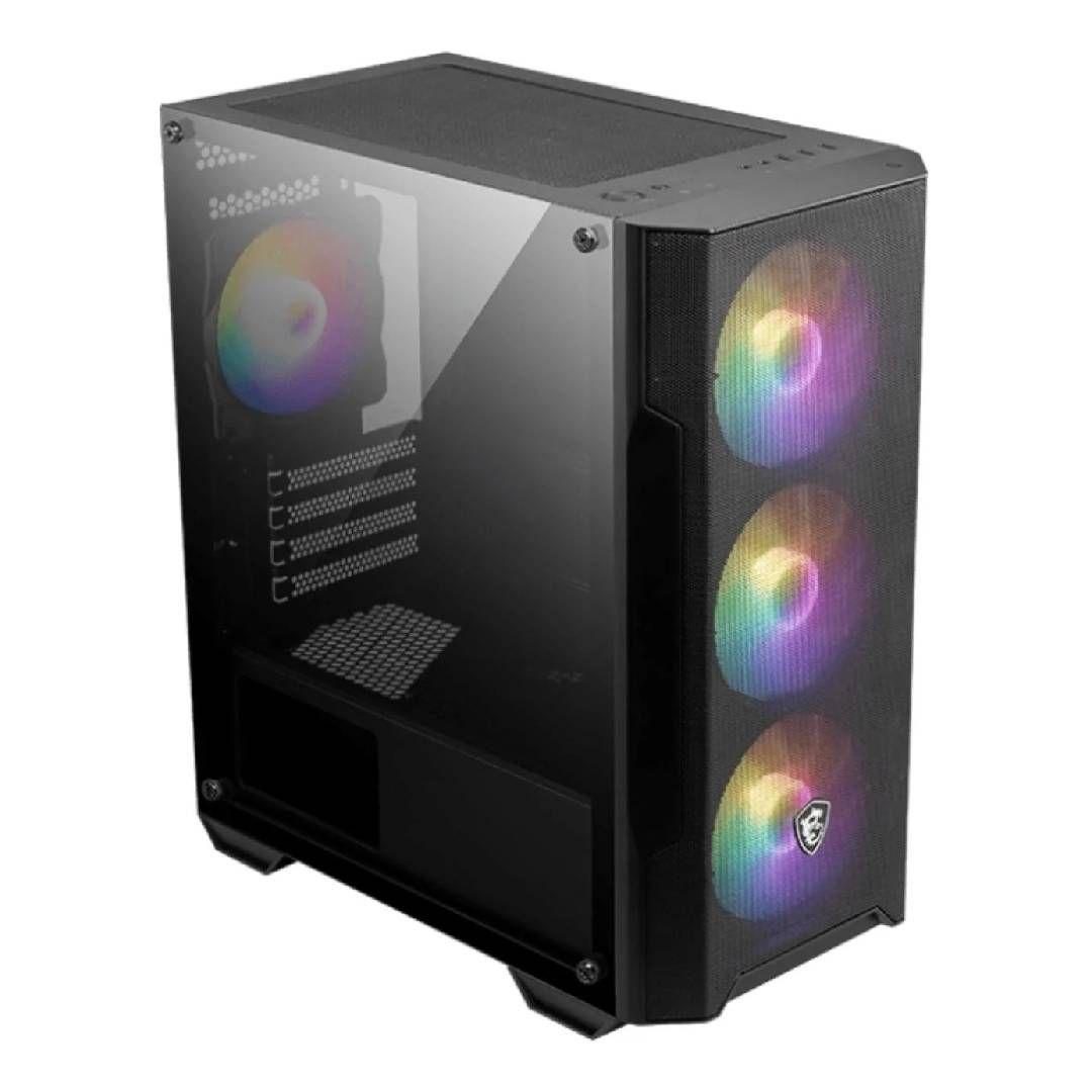 Gabinete MSI MAG FORGE M100A + Fuente D60 600W 80+ White-2