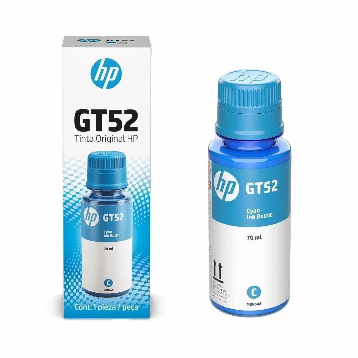 Tinta HP GT52 Cyan/Azul Original Ink Botella-0