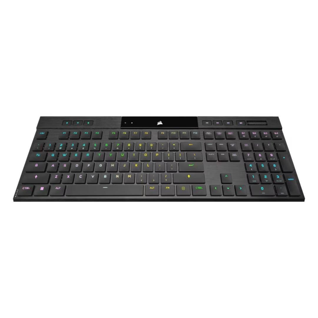 Teclado Gamer Corsair K100 AIR Wireless RGB, Ultradelgado-1