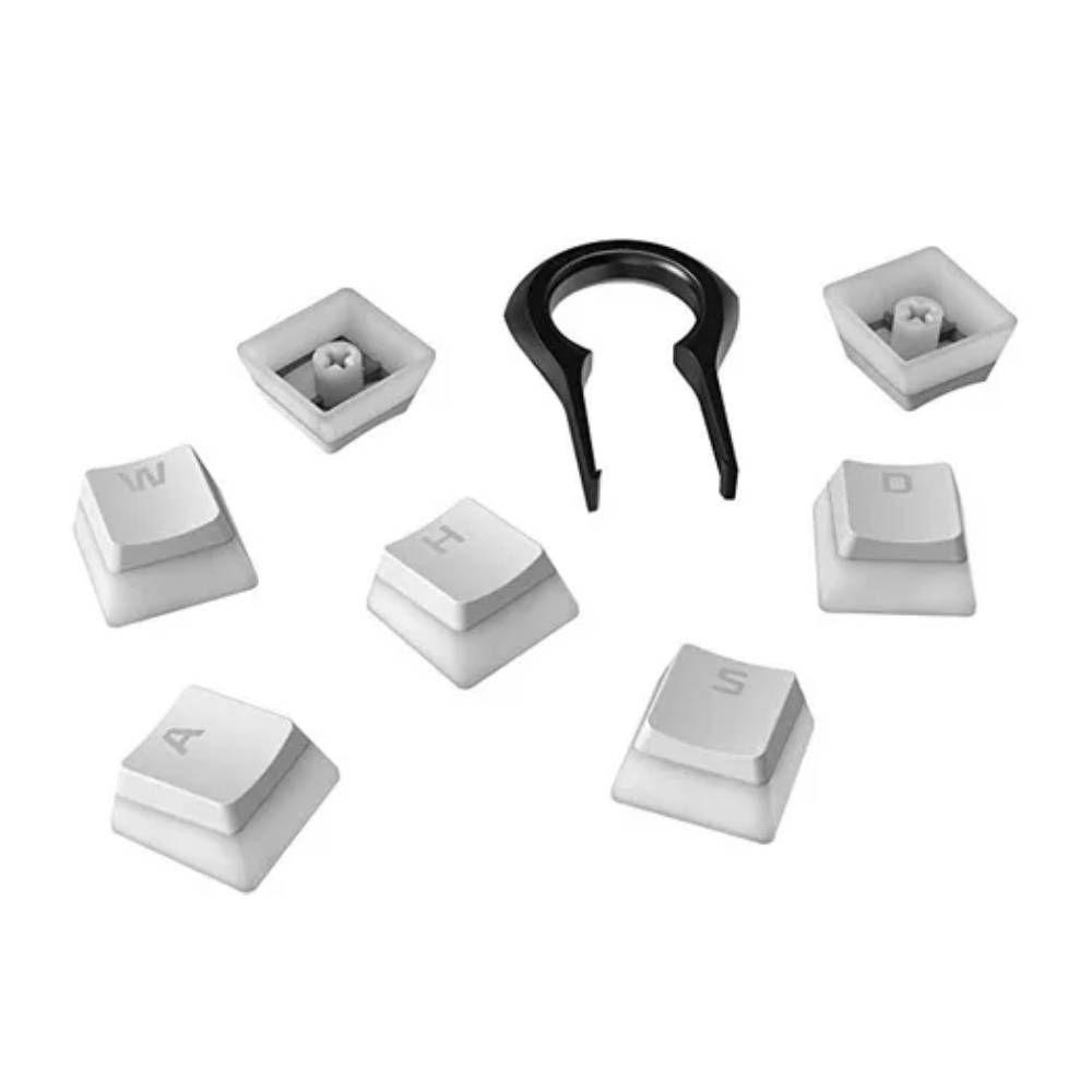 Teclas HyperX Pudding Keycaps blanco RGB ESP-1