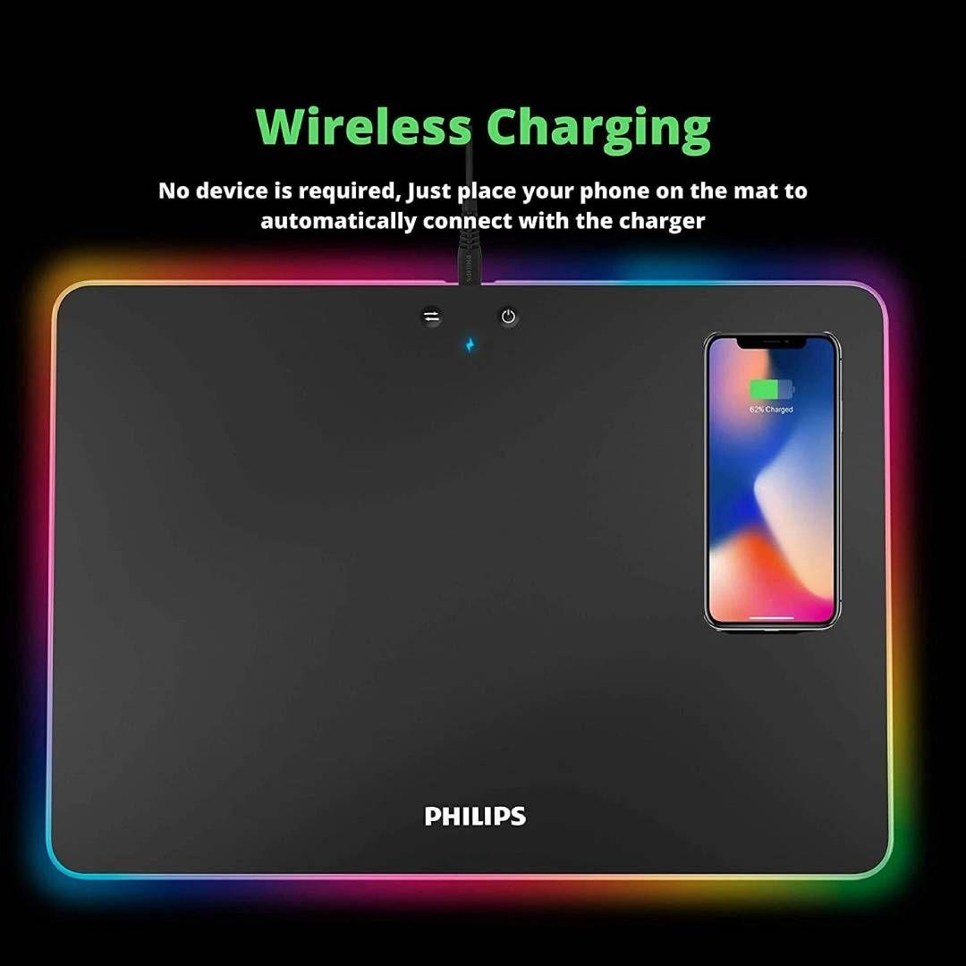 Mousepad Philips SPL7504 RGB USB-2