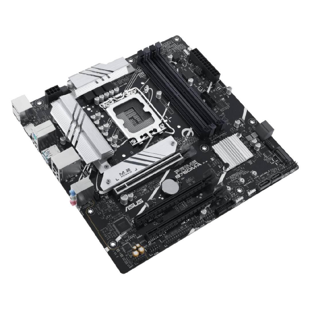 Placa Madre Asus PRIME B760M-A-C. S. M. LGA 1700 DDR5, mATX-2