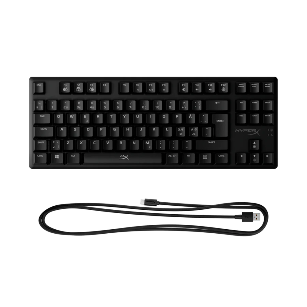 Teclado Gamer HyperX Alloy Origins Core Sw Aqua TKL Inglés-3