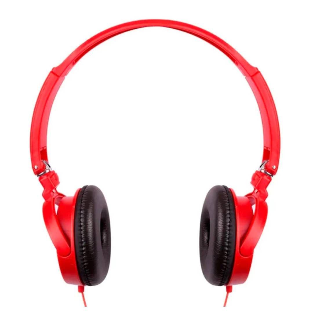 Audífono Cintillo Philco 3.5 mm Rojo-1