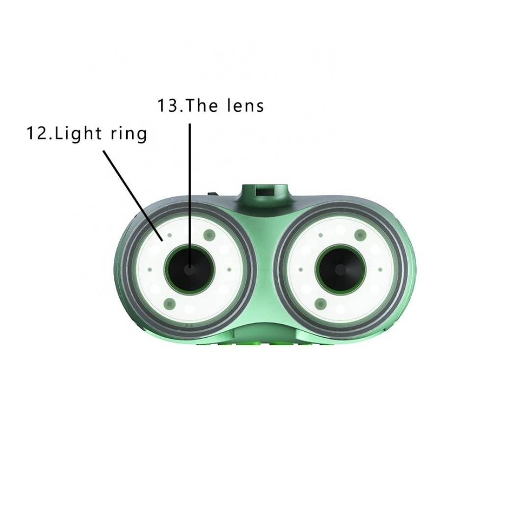 Microscopio y Telescopio Infantil XV-70 Blanco/Verde-4