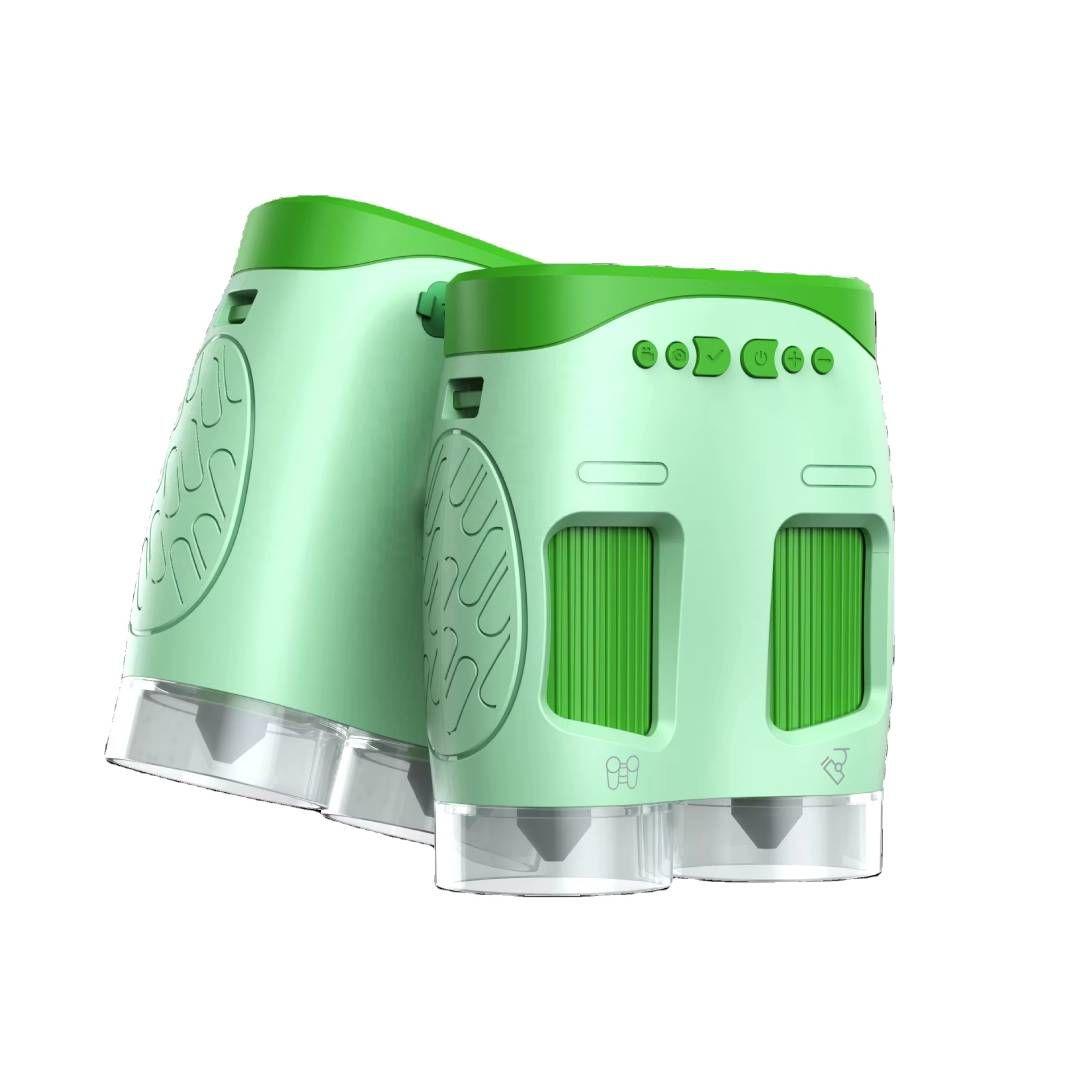 Microscopio y Telescopio Infantil XV-70 Blanco/Verde-5