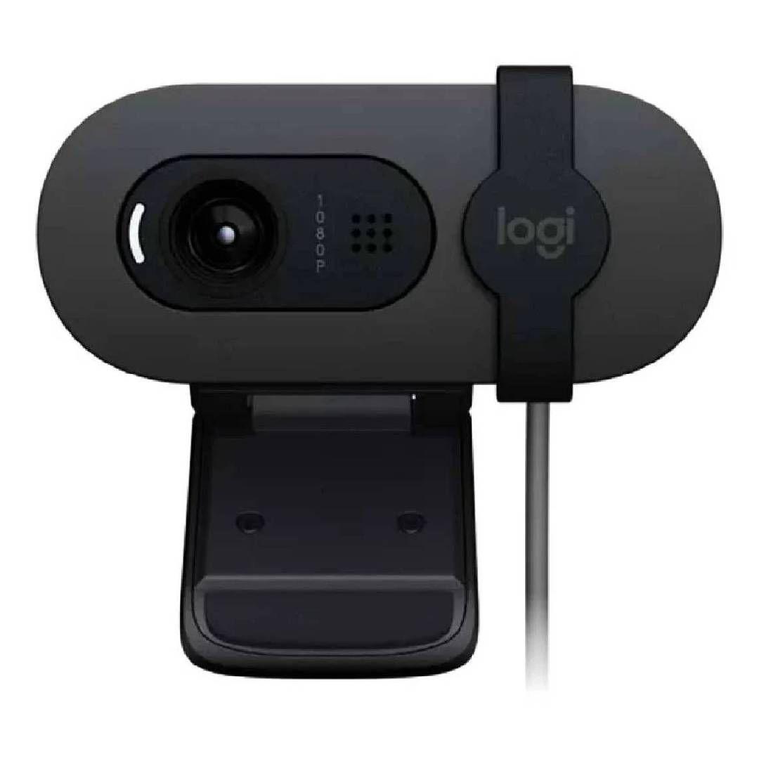 Camara Web Logitech Brio 100 Grafito 2MP 720p-1