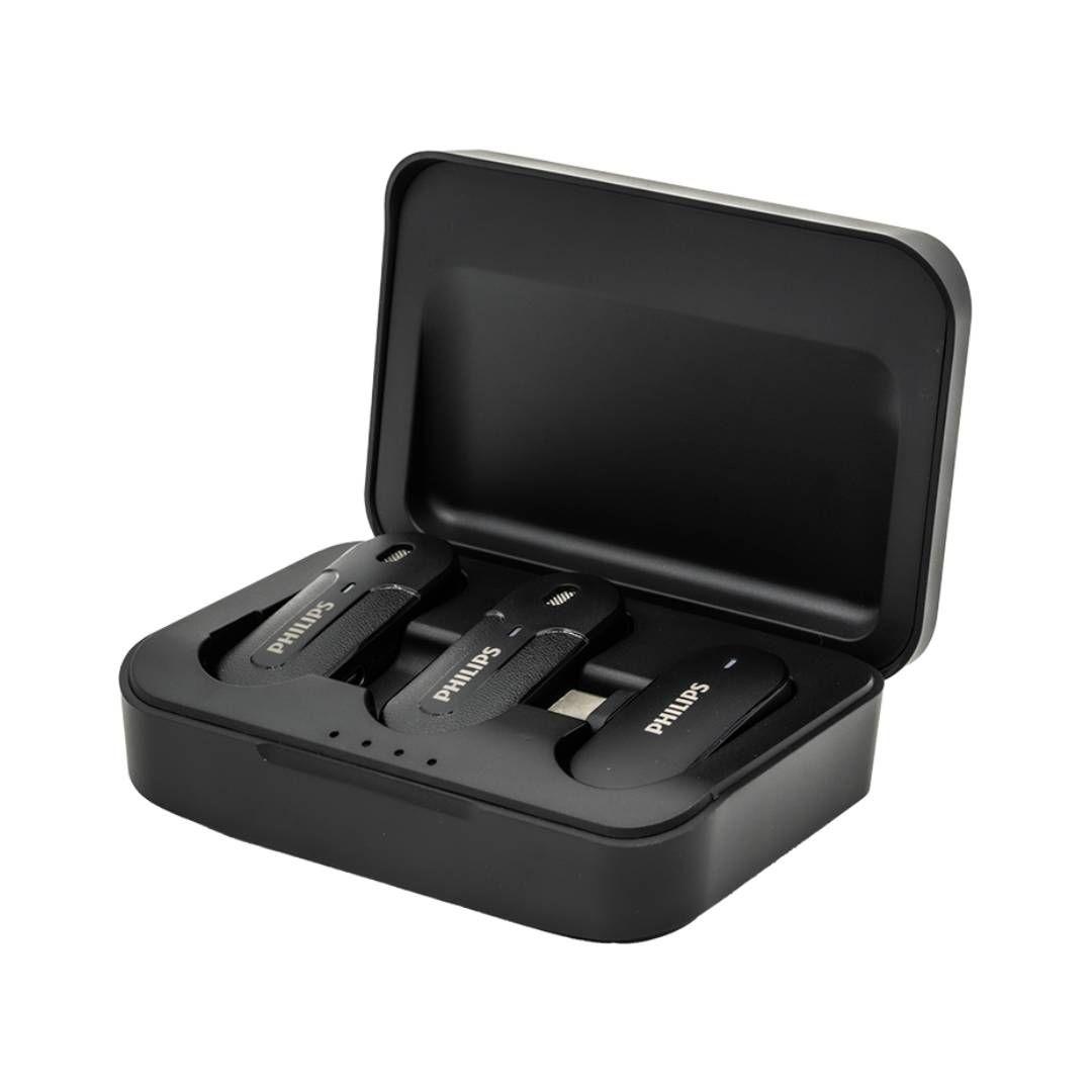 Micrófono Inalámbrico Dual Philips DLM9002C/74 USB-C-2