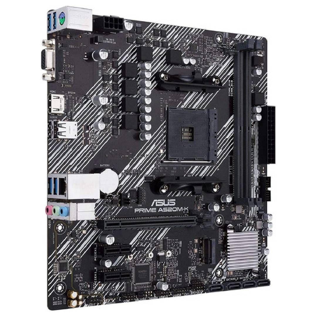 Placa Madre Asus Prime A520m-k Am4 Amd Ryzen Micro Atx-4