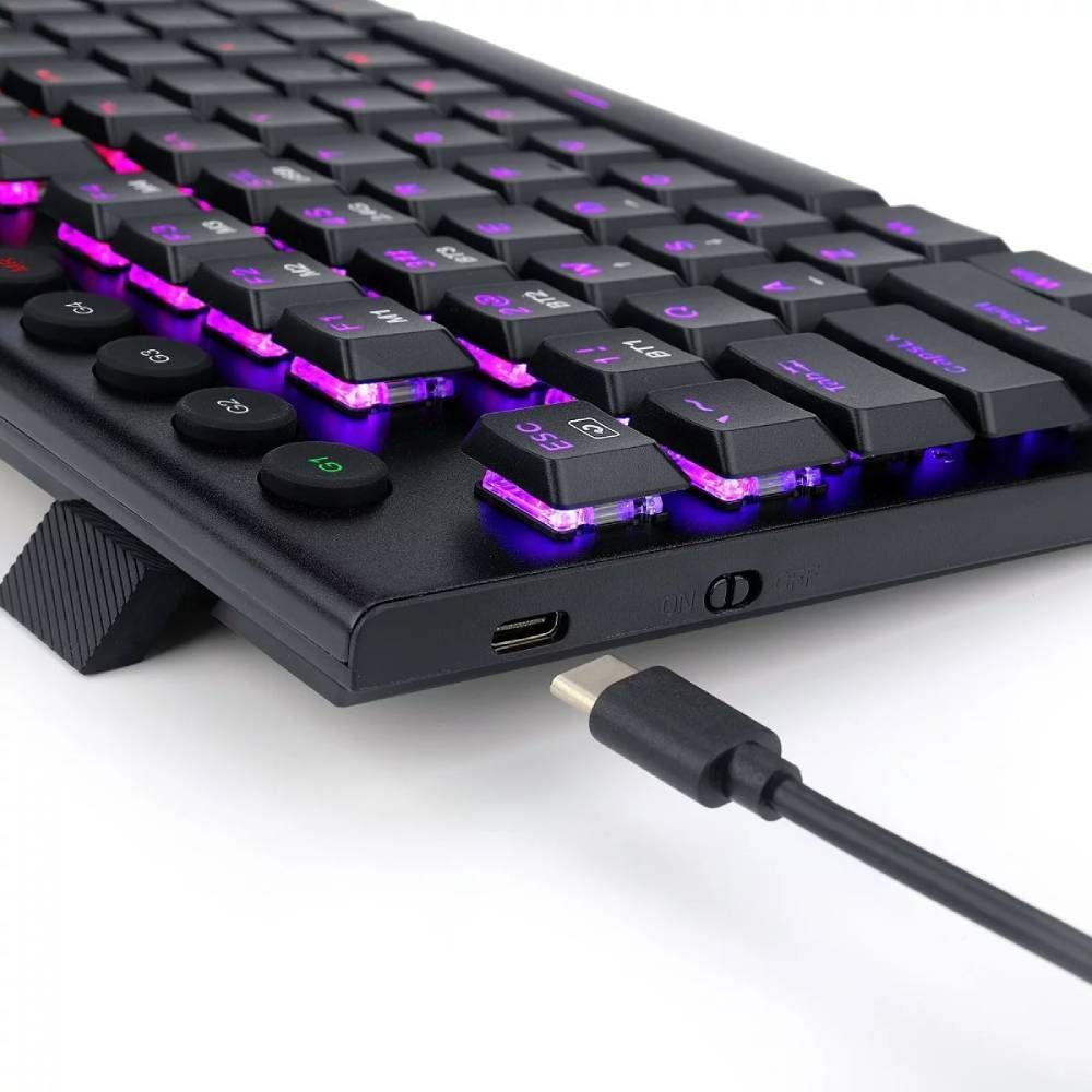 Teclado Mecánico Redragon Horus TKL K621SP Negro Inalambrico-3