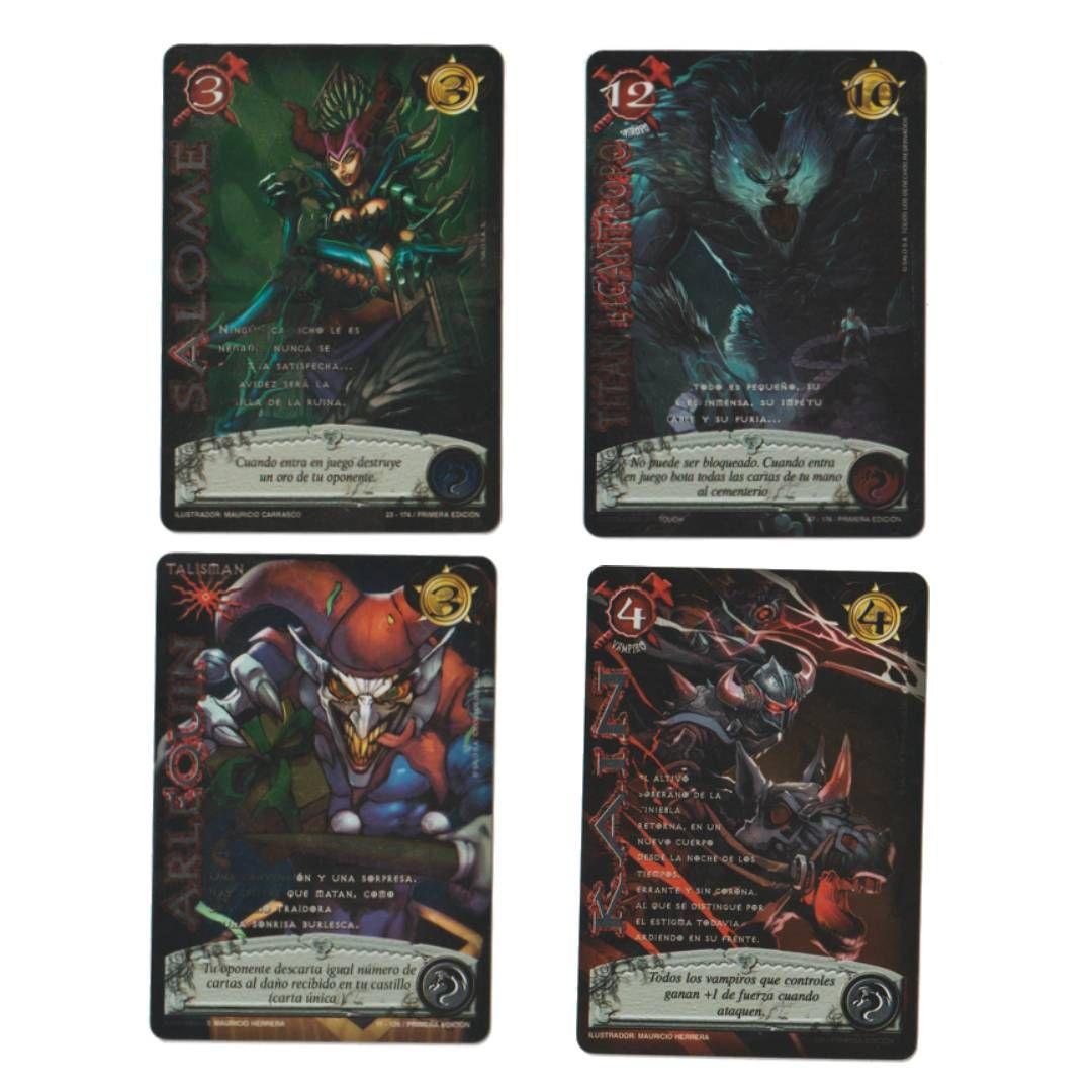 Set Mundo Gotico:KainSalomeArlequinTitan Licantropo-0