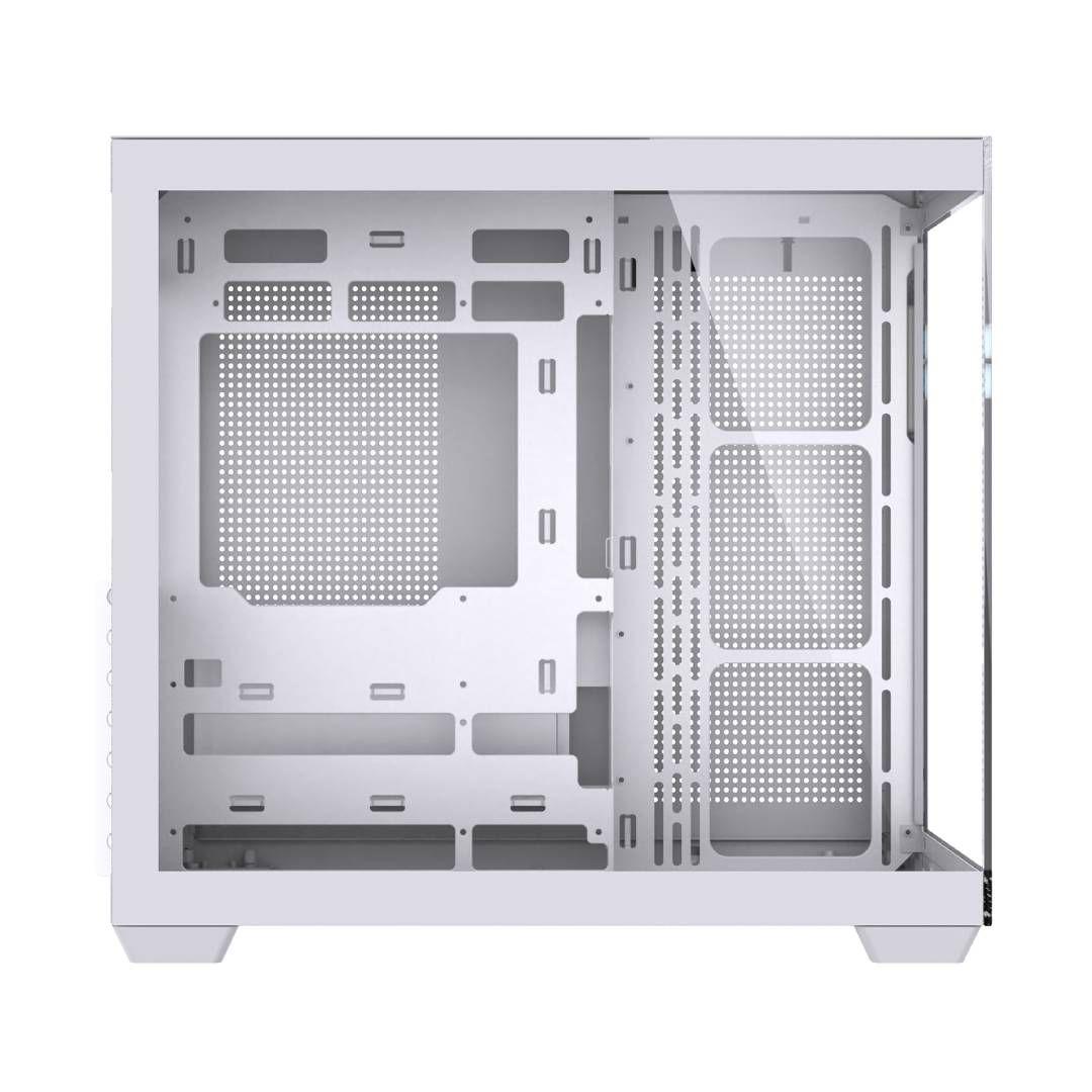 Gabinete Exodia Sky Plus Blanco ATX 7 Fans ARGB V. Templado-3
