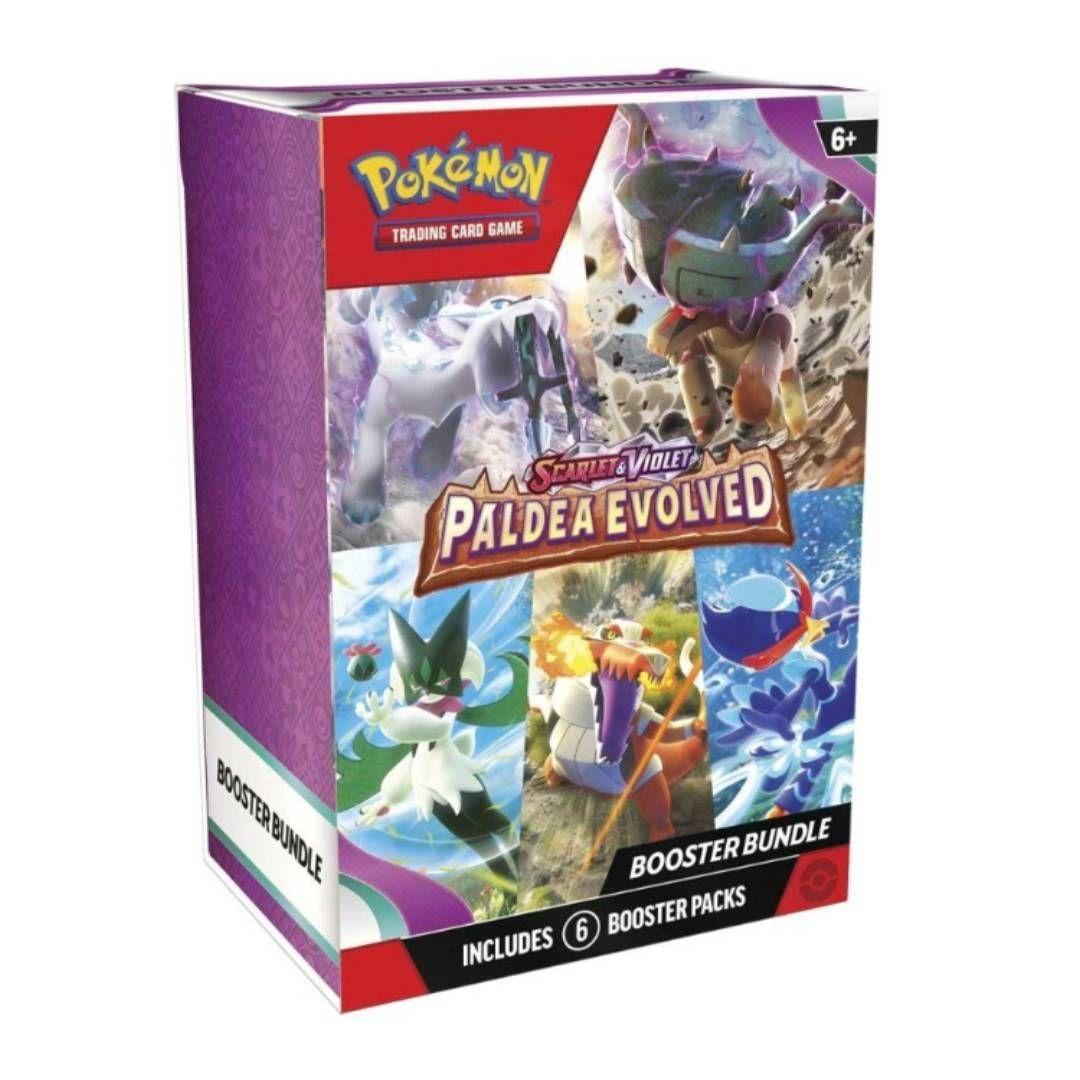 Pokemon Tcg Paldea Evolved Bundle INGLES-0