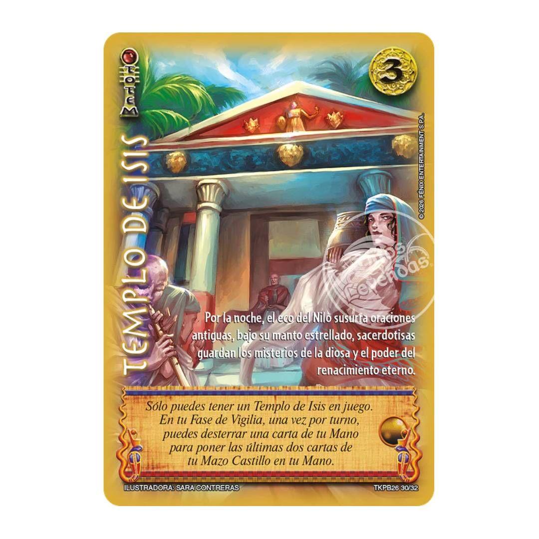 Carta Promocional Templo de Isis Primer Bloque MYL-0