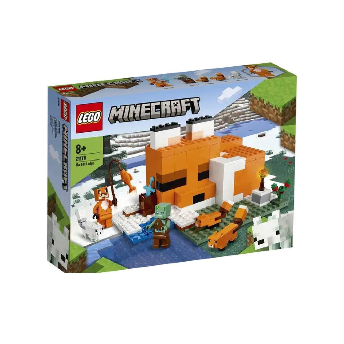 LEGO Minecraft: El Refugio-Zorro 21178-1