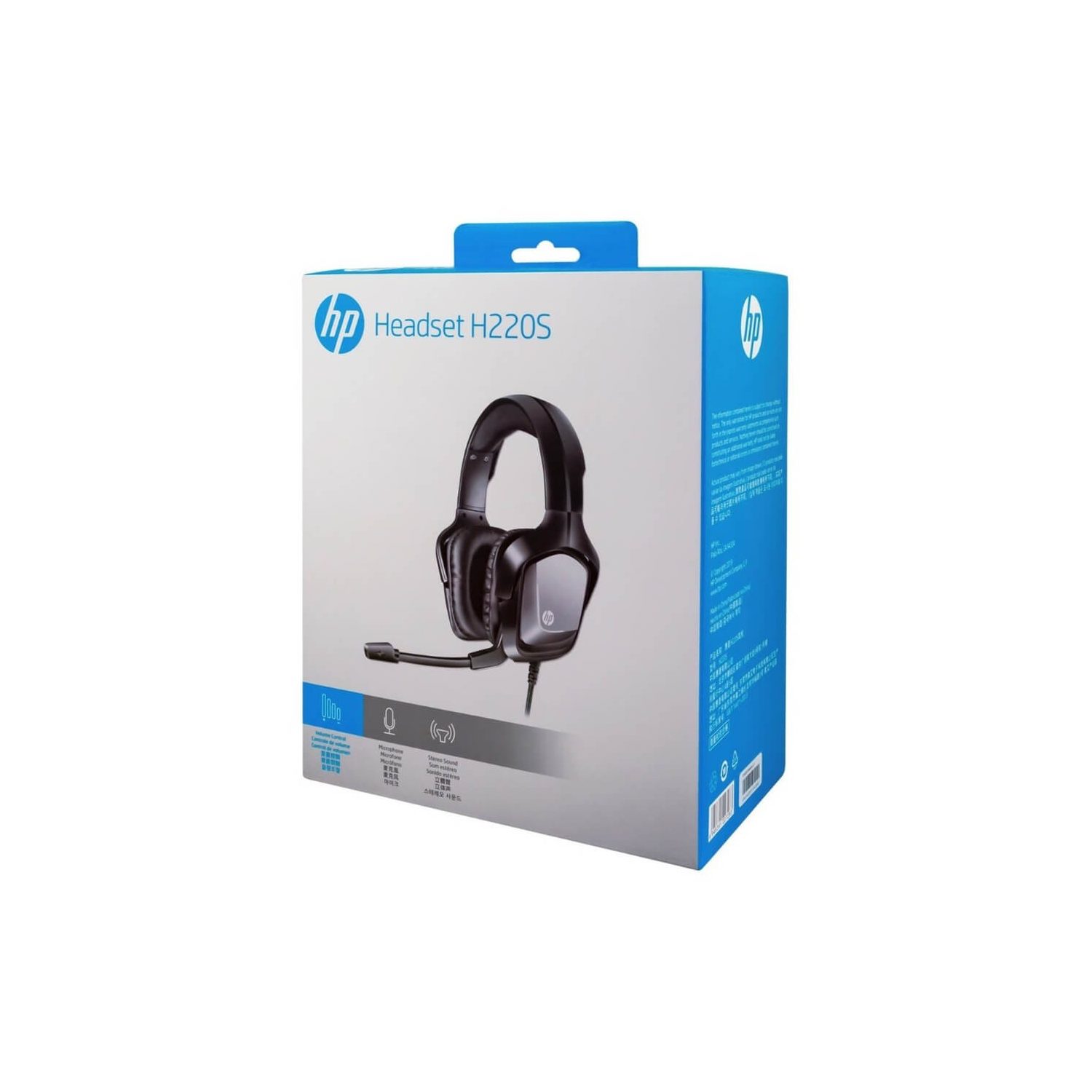 Audifonos Gamer HP H220S Jack 3.5mm PC PS4  Negro-3