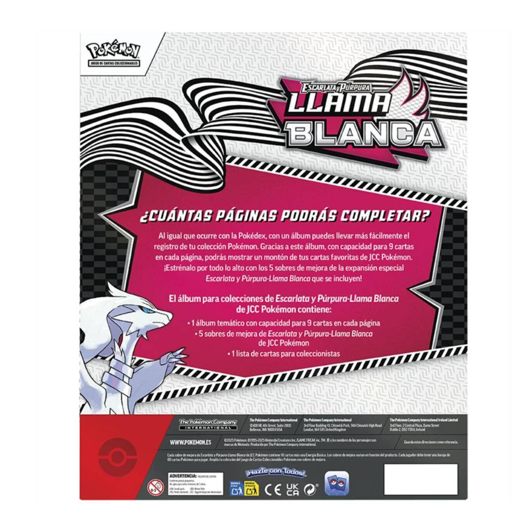 Pokemon TCG S&V - White Flare Binder Collection Español-2