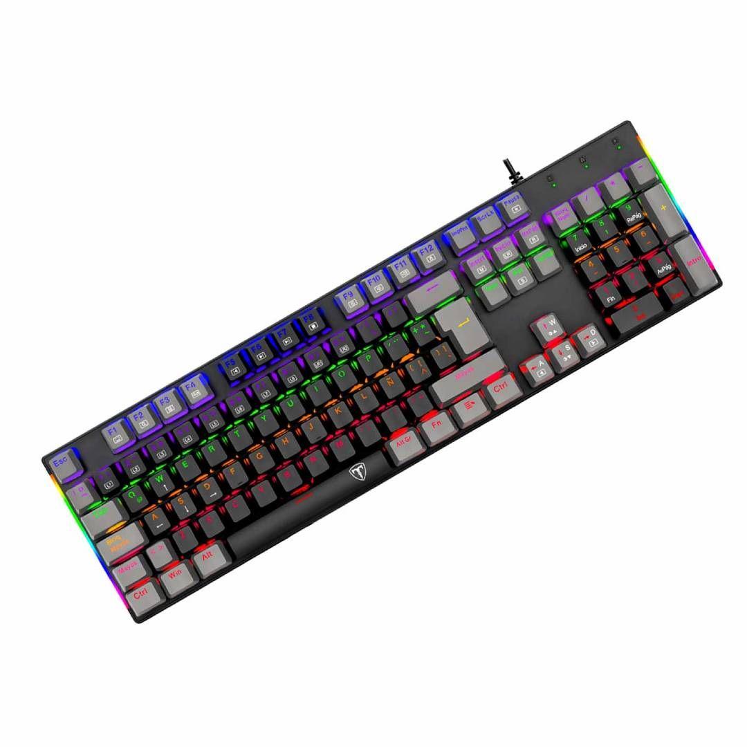 Teclado T-Dagger Naxos T-TGK310BG Español Rainbow-2
