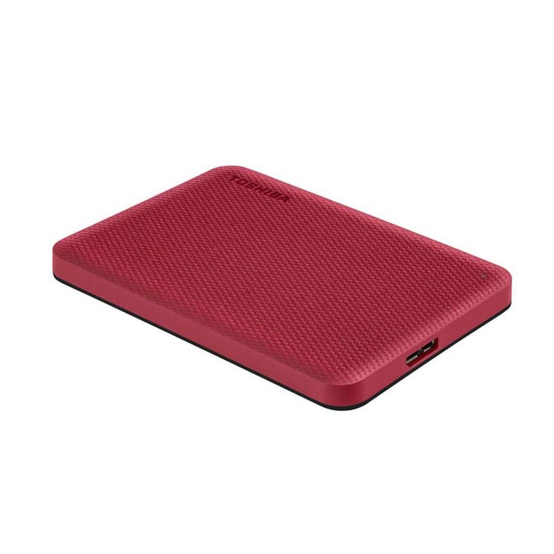Disco Duro Externo Toshiba Canvio Advance 1 TB Rojo-2