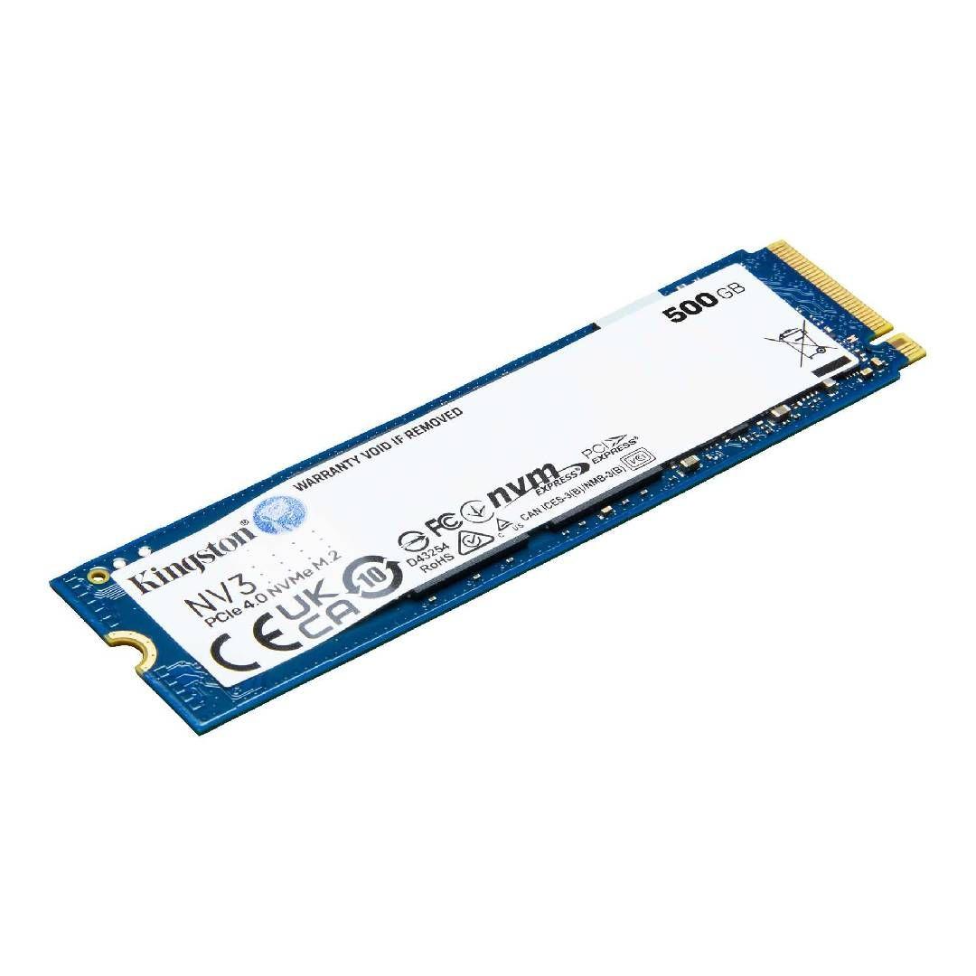 Disco Duro SSD Kingston NV3 500GB M.2 2280 NVMe, PCIe 4.0-2