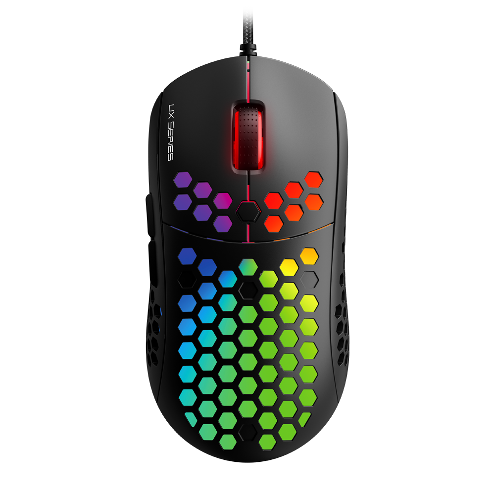 Mouse Gamer 12000 Dpi Fantech Hive Ux2 Ultimate Rgb Liviano-0