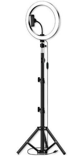 Aro De Luz Led De 12 Pulgadas Incluye Trípode De 2 Metros-0