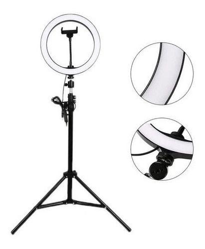 Aro De Luz Led De 12 Pulgadas Incluye Trípode De 2 Metros-2