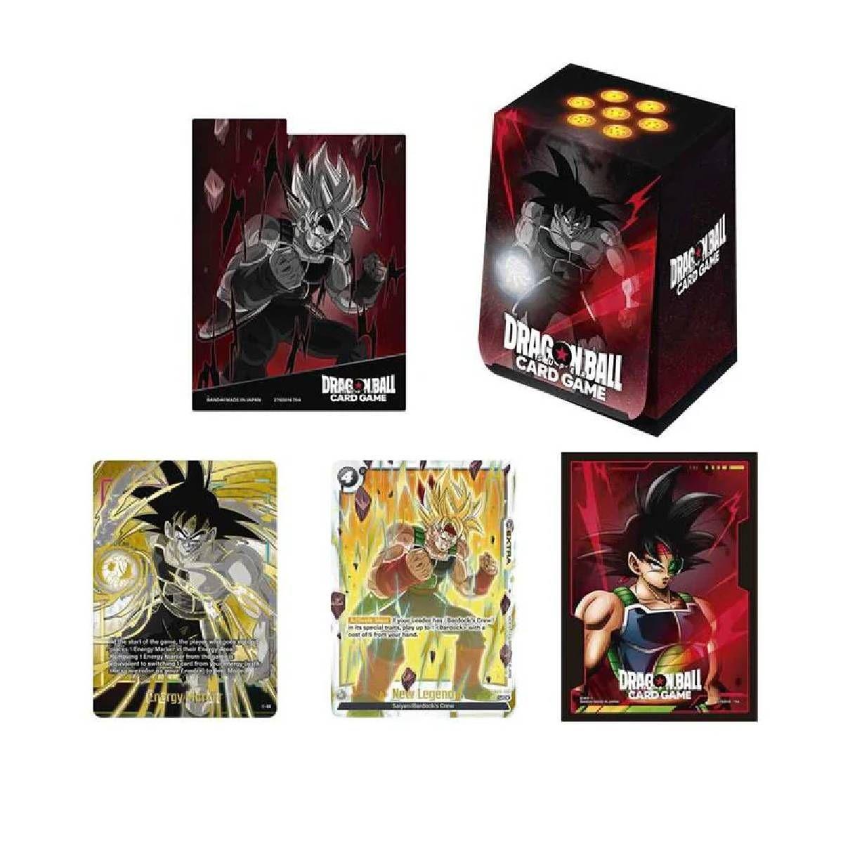 DBS Fusion World Card Case Card Sleeves Set1 Bardock-0