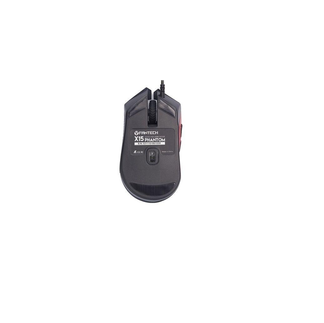 Mouse Gamer Fantech Phantom X15 RGB Negro-3