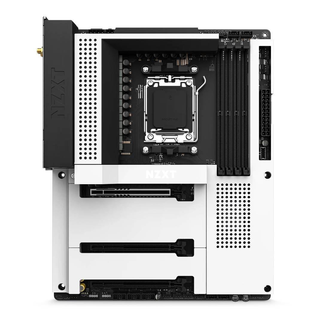 Placa Madre NZXT N7 B650E - AM5, ATX, White-0