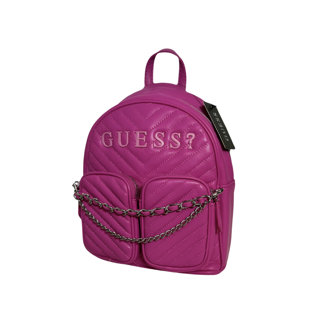 Mochila/Bolso Cassie Quilted Fucsia Guess Factory-0