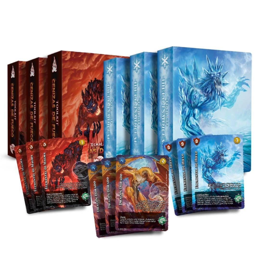 Megapack Toolkit Imperio 3 Cenizas de Fuego+3 Hielo Inmortal-0