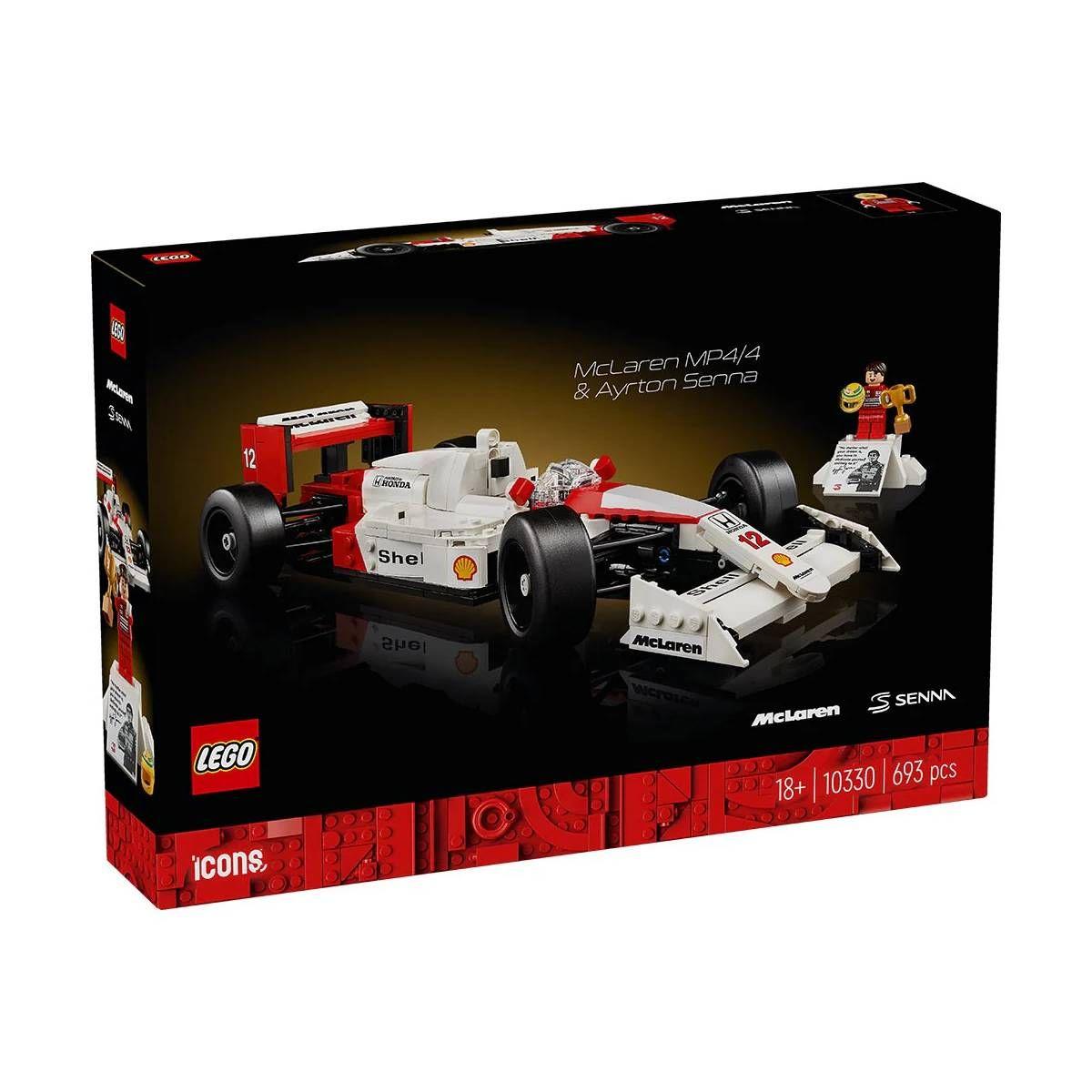 LEGO Icons: McLaren MP4/4 Y Ayrton Senna 10330-3