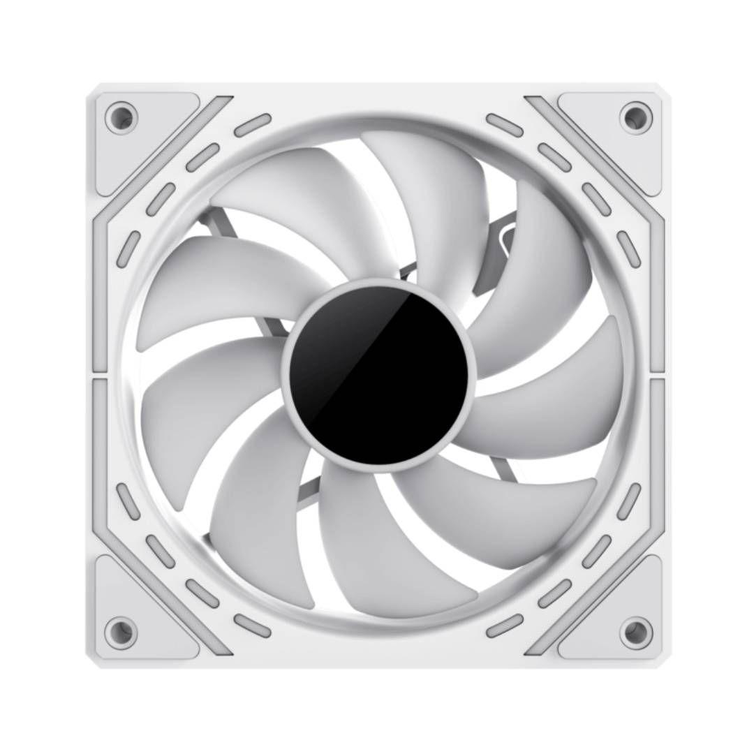 Ventilador Gamemax FN12A-S2I-W, 120mm ARGB Blanco-4