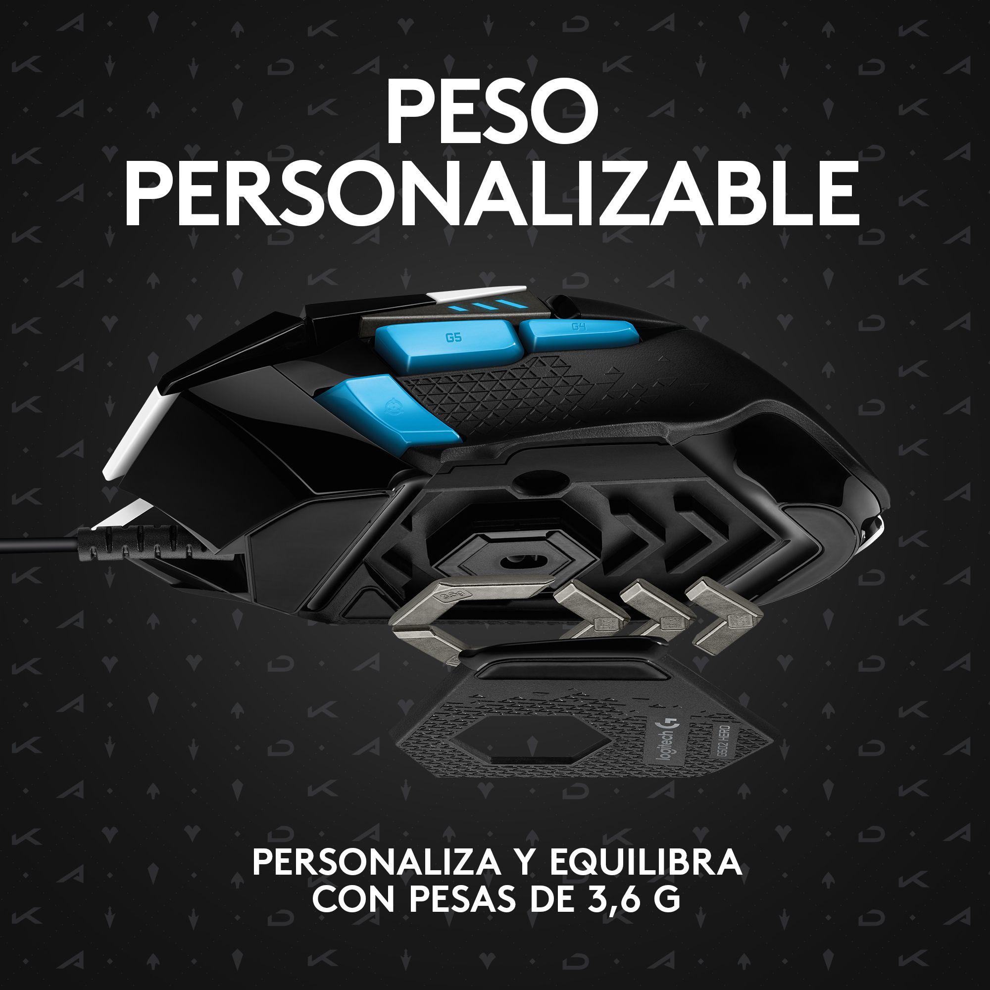 Mouse Gamer Logitech G502 Hero KDA LOL Ed Limitada-2