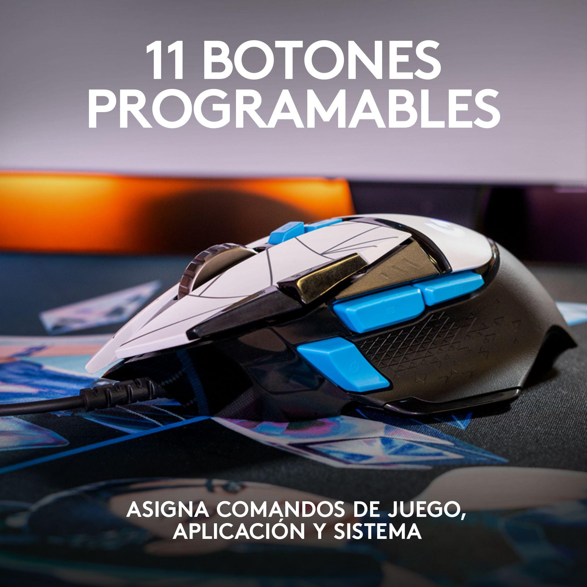 Mouse Gamer Logitech G502 Hero KDA LOL Ed Limitada-5