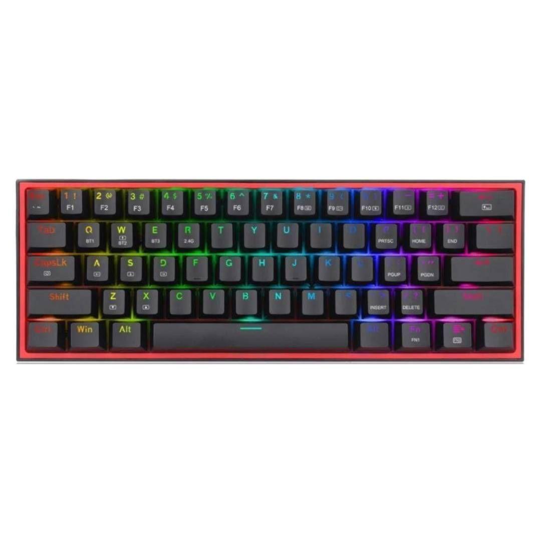 Teclado Redragon Fizz Pro K616 Negro RGB Sw Red-0