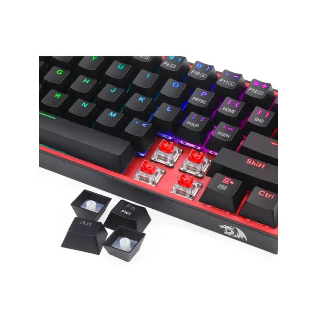 Teclado Redragon Fizz Pro K616 Negro RGB Sw Red-2