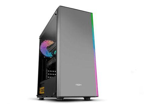 Gabinete Argb Nox Infinity Omega Panel Acrilico + Fan-4