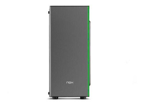 Gabinete Argb Nox Infinity Omega Panel Acrilico + Fan-6