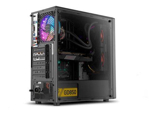 Gabinete Argb Nox Infinity Omega Panel Acrilico + Fan-9