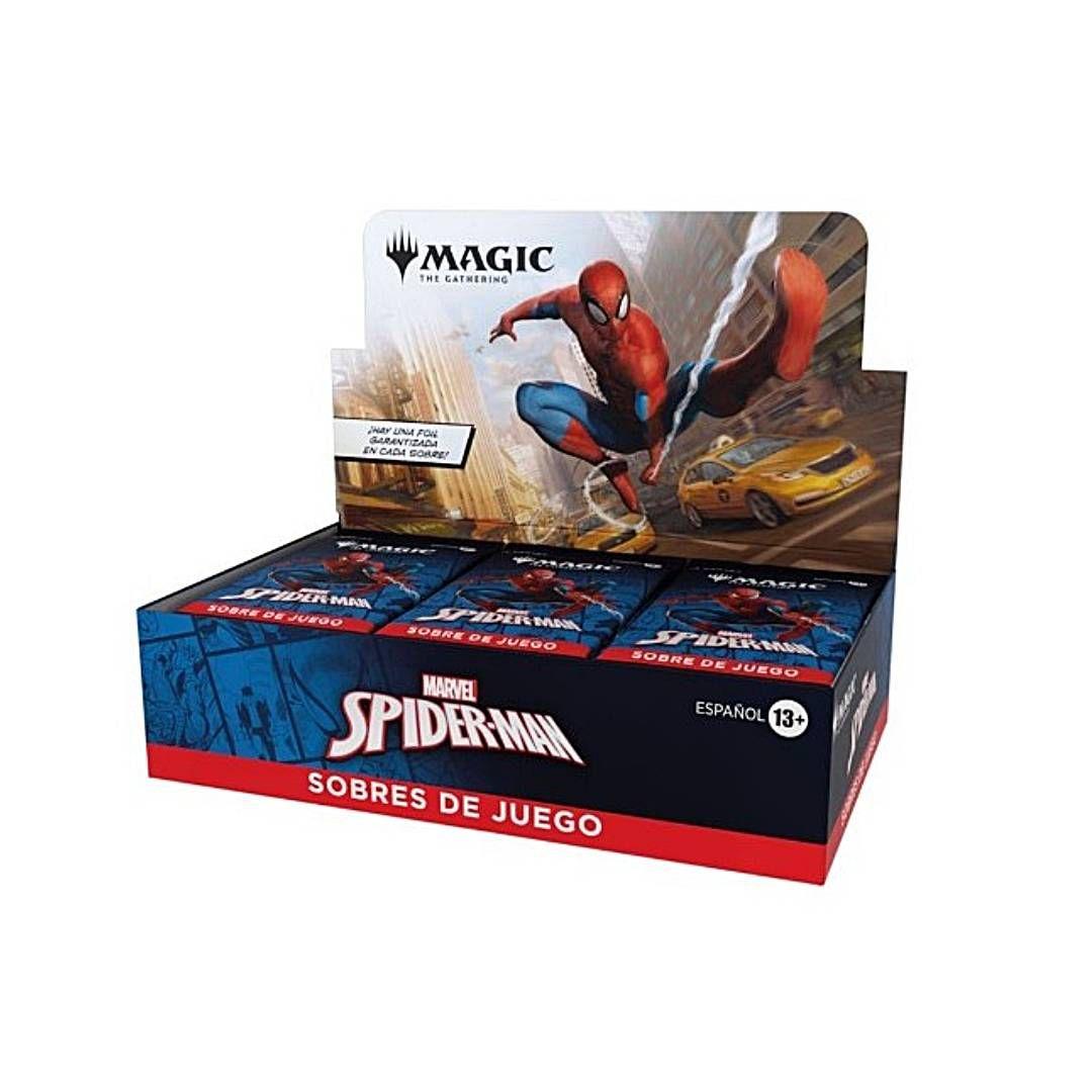 MTG: Marvel Spider Man - Caja de Sobres de Juego Español-2