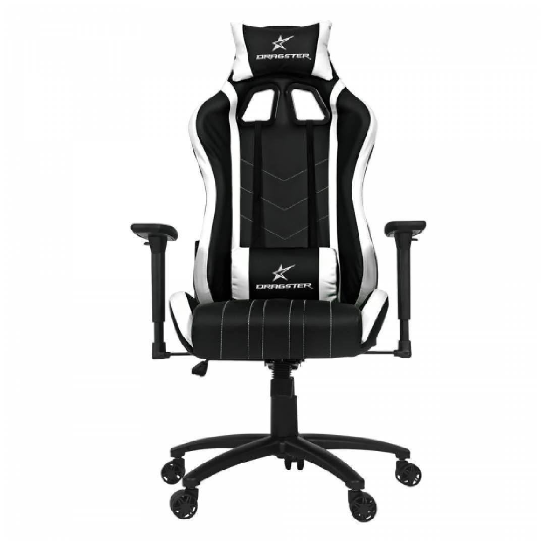Silla Gamer Dragster GT400 Snow White-0