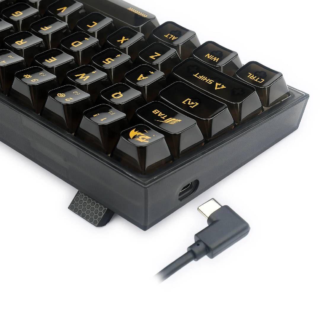Teclado Redragon Fizz RGB K617CTB-RGB-3
